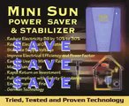Test Mini Sun Power Saver By - Tube Light Malaysia Singapore. Save Energy 20% - 30% Each Month