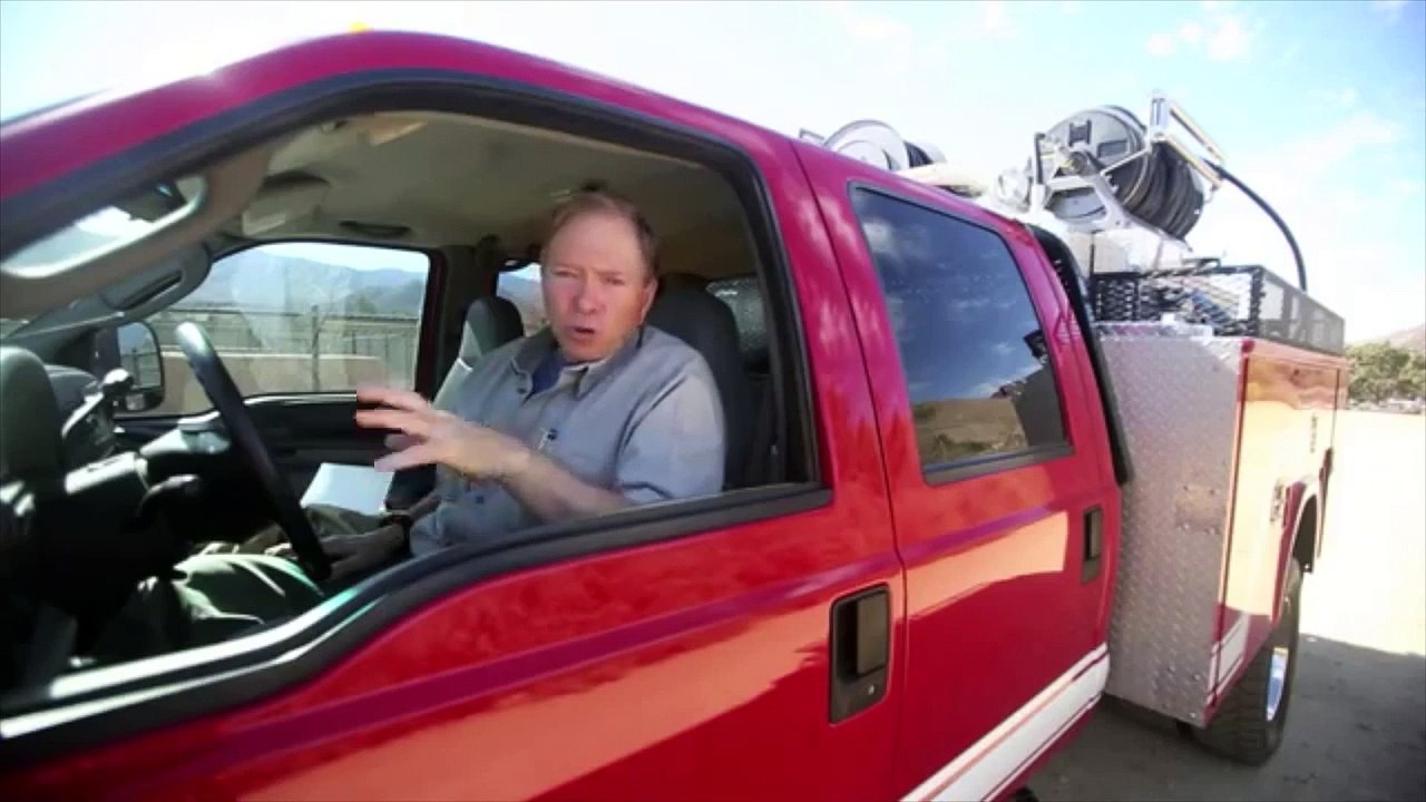 DELTA Rescue Little Red Fire Engine - to protect the animals at the sanctuary