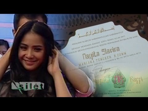 Undangan Pernikahan Raffi-Gigi - Silet 04 Oktober 2014