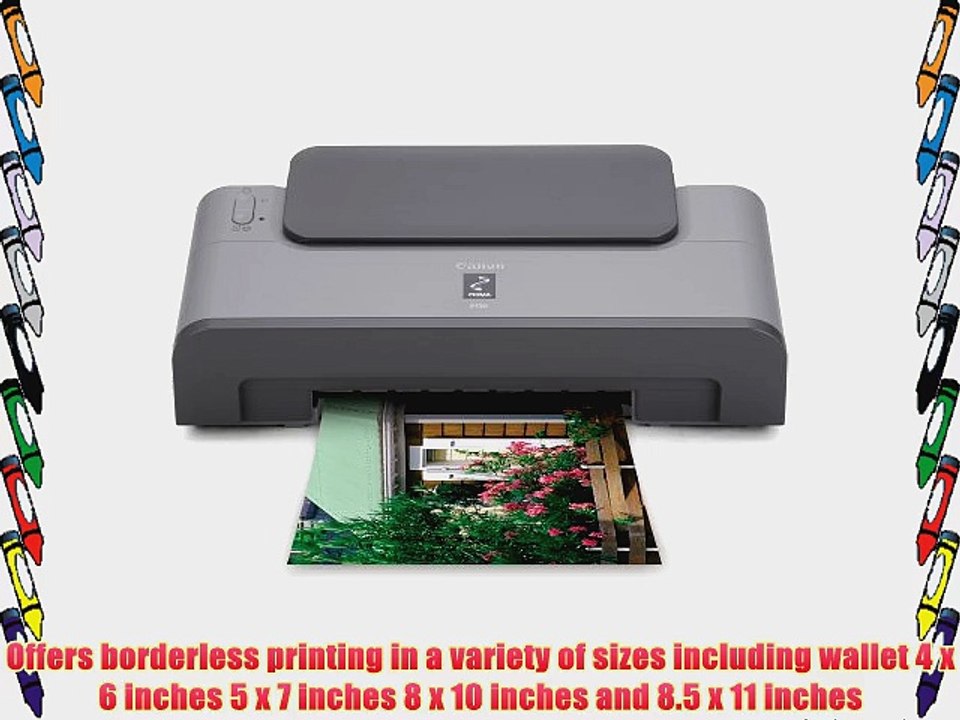 Canon PIXMA iP1700 Photo Inkjet Printer (Gray)