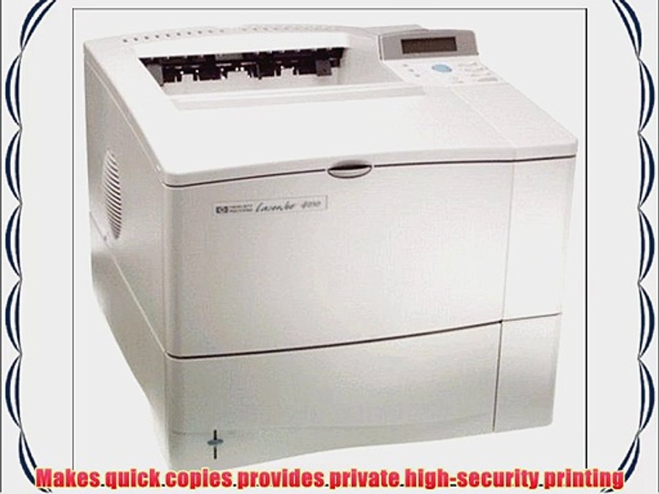 Hewlett Packard LaserJet 4050TN Laser Printer