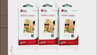 [Printer Paper SET] New LG Pocket Photo Printer 3 PD251 [Pink] (Follow-up model of PD241T PD239)