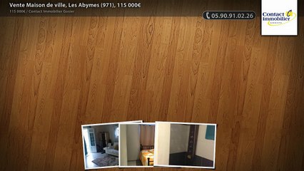 Vente Maison de ville, Les Abymes (971), 115 000€