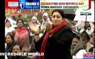 Republic Day Parade 2015: India Showcases First Ever Women's Contingent 'Nari Shakti'(VIDEO)!!!