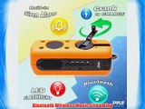 Pyle PWPBT75BK Sound Box Splash 2 Bluetooth Rugged and Splash-Proof Speaker System with Built-in