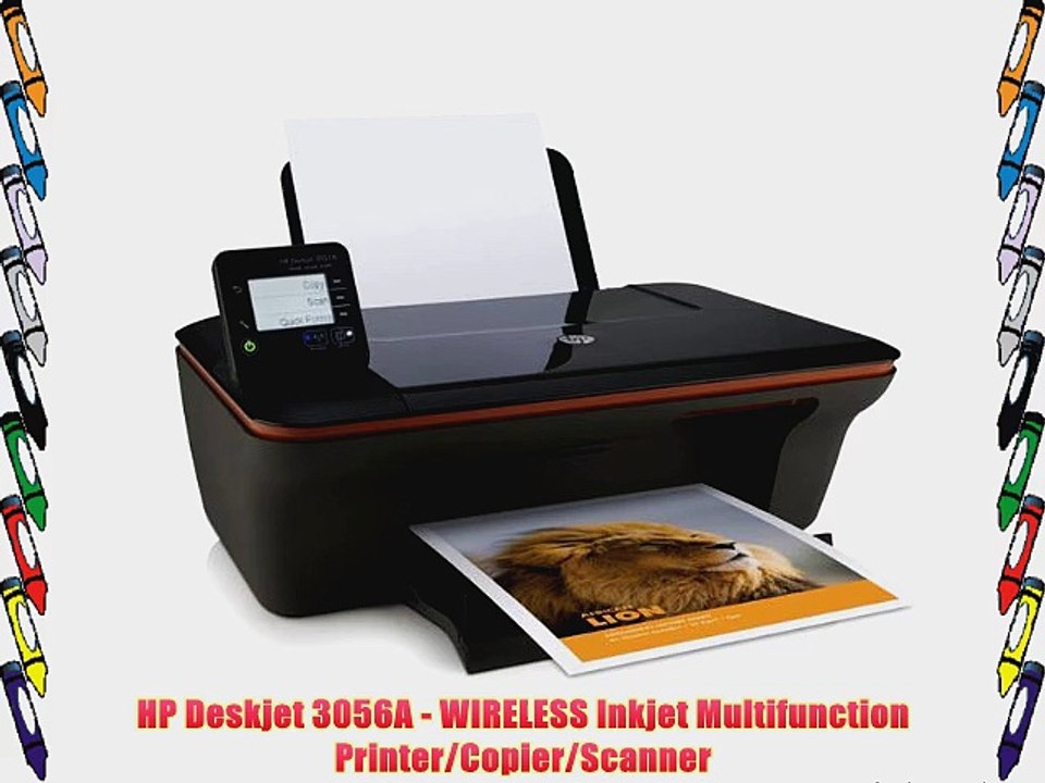 HP Deskjet 3056A - WIRELESS Inkjet Multifunction Printer/Copier/Scanner