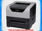 Brother HL-5370DWT Laser Printer with Wireless Networking Duplex and Dual Paper Trays