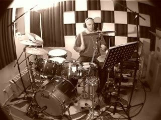 drums on U.Pagnini's piece