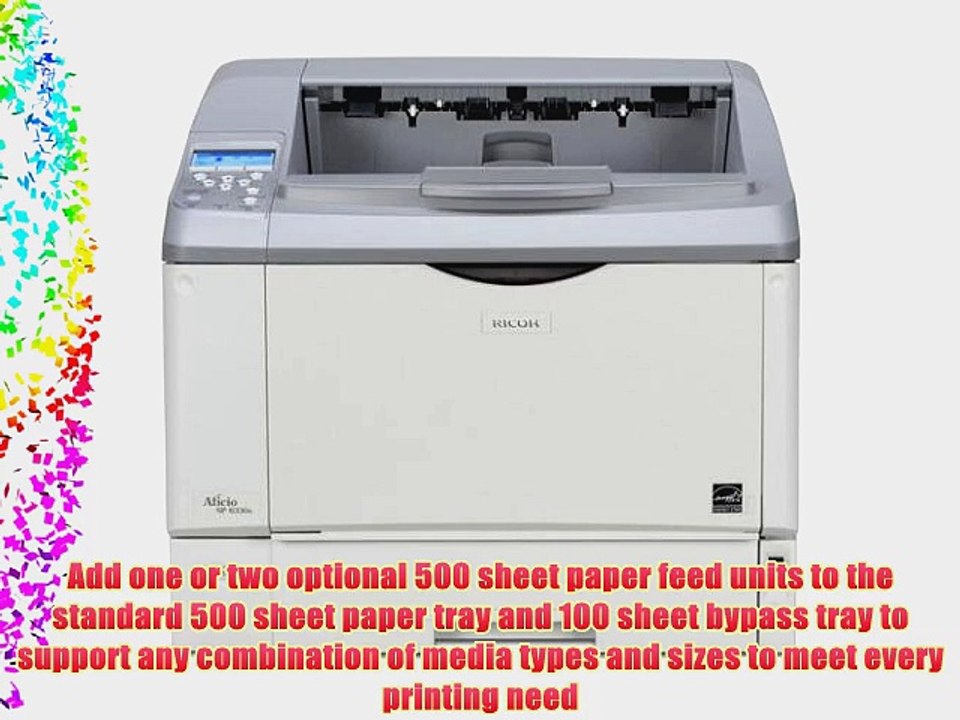 Ricoh Aficio SP 6330N 35ppm B/W Laser Printer