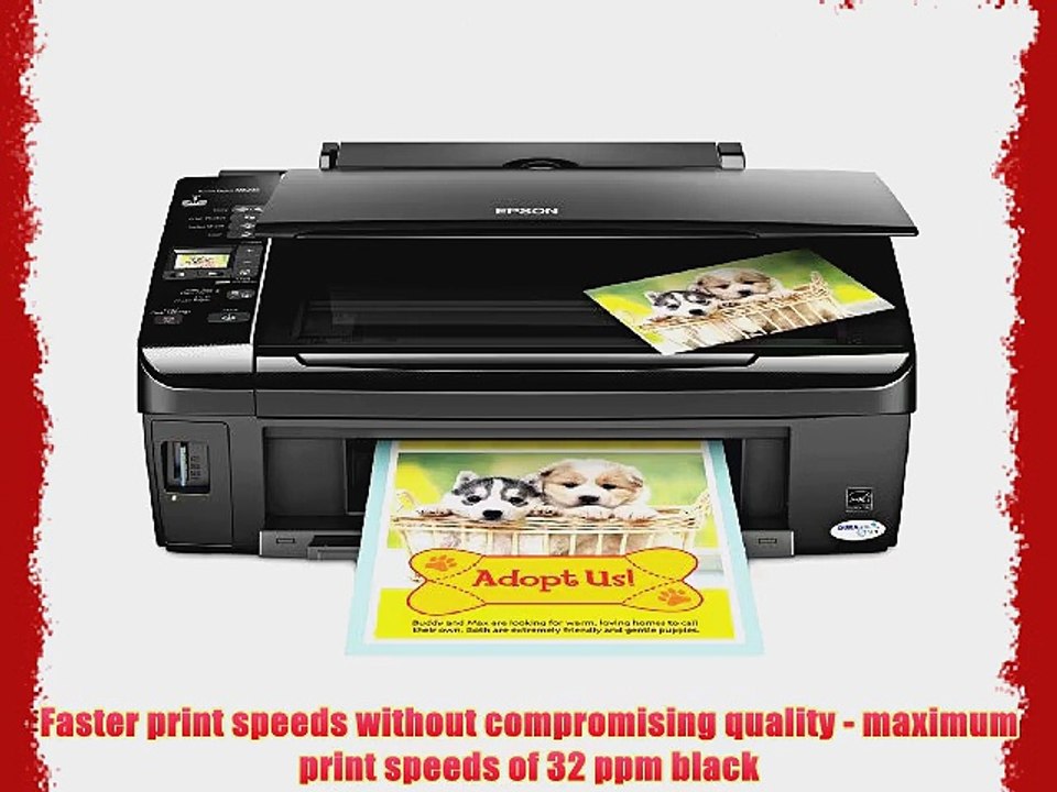 Epson Stylus NX215 Color Inkjet All-in-One Printer (C11CA47231)