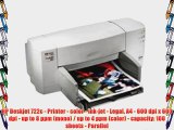 HP Deskjet 722c - Printer - color - ink-jet - Legal A4 - 600 dpi x 600 dpi - up to 8 ppm (mono)