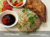 Vietnamese cuisine- Chicken fried rice - Pho - Coffee Cheesecake