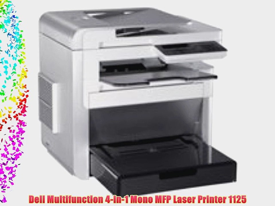 Dell Multifunction 4-in-1 Mono MFP Laser Printer 1125
