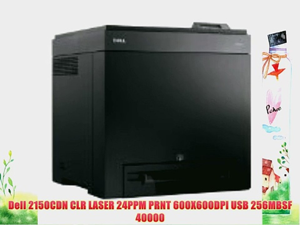 Dell 2150CDN CLR LASER 24PPM PRNT 600X600DPI USB 256MBSF 40000