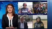 مجزرة الشجاعية تبكي مراسل الجزيرة وائل الدحدوح