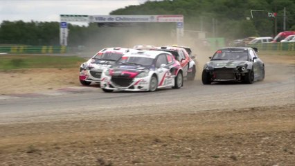Championnat de France de Rallycross 2015 - Cyril Raymond signe l'exploit à Châteauroux