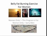 WOMEN ONLY - Belly Fat Burning Exercise For Women