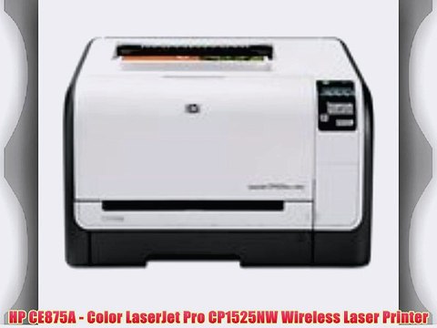 HP CE875A - Color LaserJet Pro CP1525NW Wireless Laser Printer