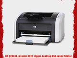 HP Q2461A LaserJet 1012 15ppm Desktop USB Laser Printer