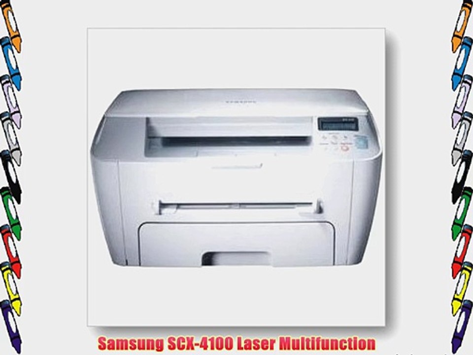 Samsung SCX-4100 Laser Multifunction - Video Dailymotion
