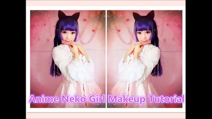 Anime Neko Girl Makeup Tutorial   Kuroneko Transformation BEauty CHannels SHould WaTCH