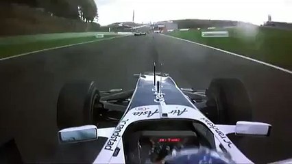 F1 2010 - Rubens Onboard Crash - SPA