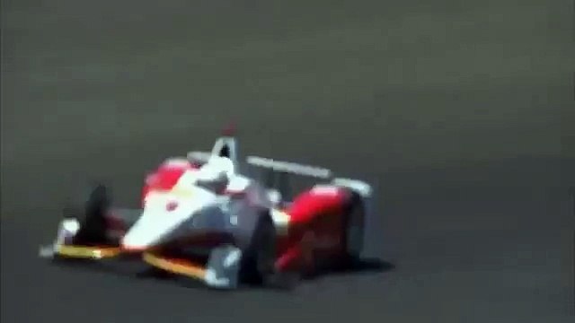 Crash Practice Indianapolis 500 Indy Car 2015 Helio Castroneves