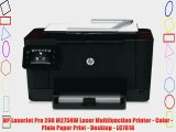 HP LaserJet Pro 200 M275NW Laser Multifunction Printer - Color - Plain Paper Print - Desktop