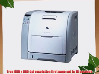 HP Color LaserJet 3700N Laser Printer