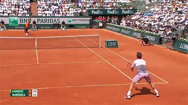 Fransa Açık 2015 Finali: Djokovic - Wawrinka (Özet)