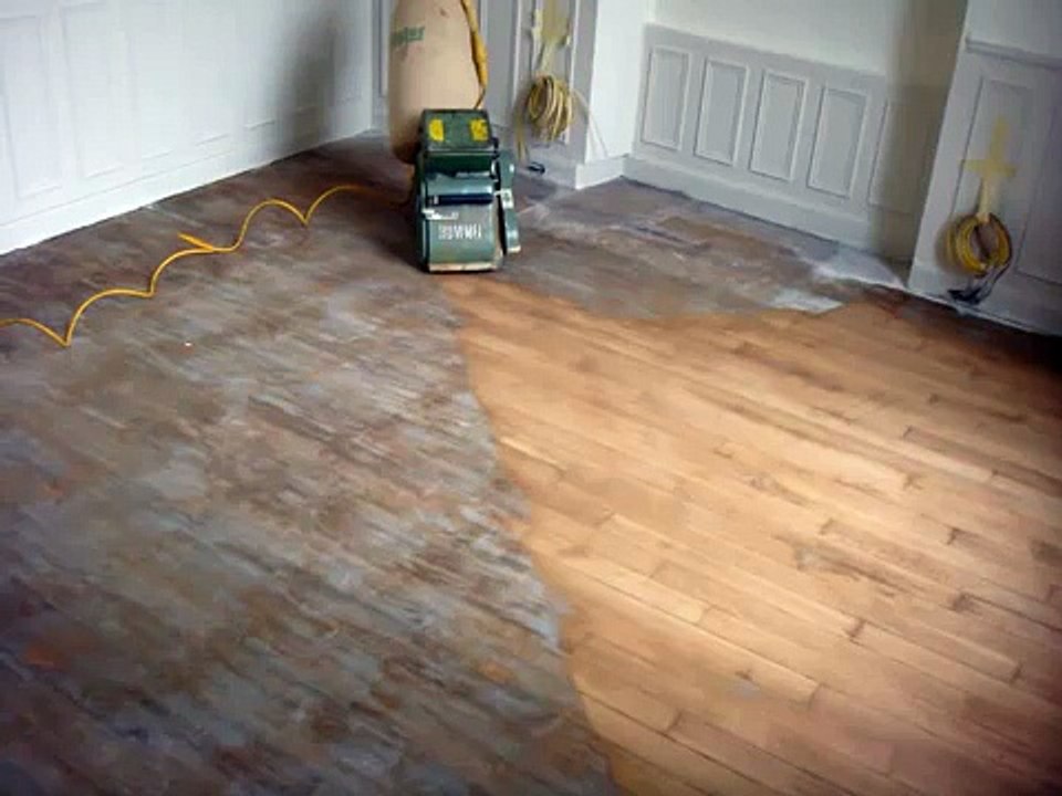 renovation d'un parquet chêne