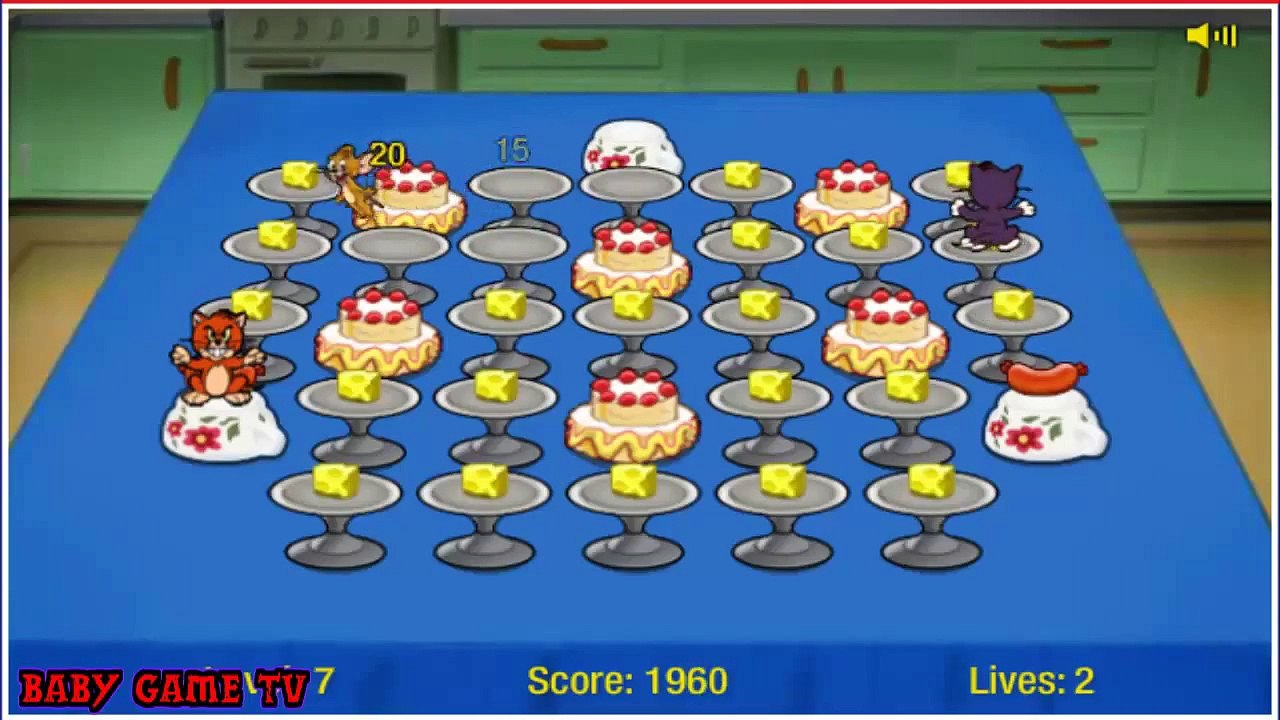 Tom And Jerry Cartoon Game: Food Free For All - Funny Tom And Jerry Game