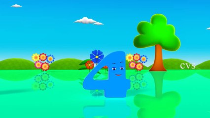 Learn Numbers Song | 3d animation English Nursery Rhymes for kids