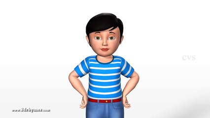 Learning Actions For kids - 3d animation - Nursery Rhymes - Kids Rhymes - 3d Rhymes - for Children