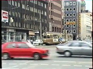 Dortmunder Strassenbahn in den 90er - tram in the 90er in Dortmund