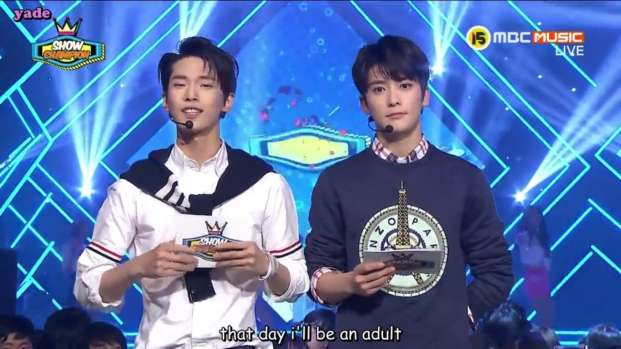[ENG] 150520 Doyoung & Jaehyun MC Cut