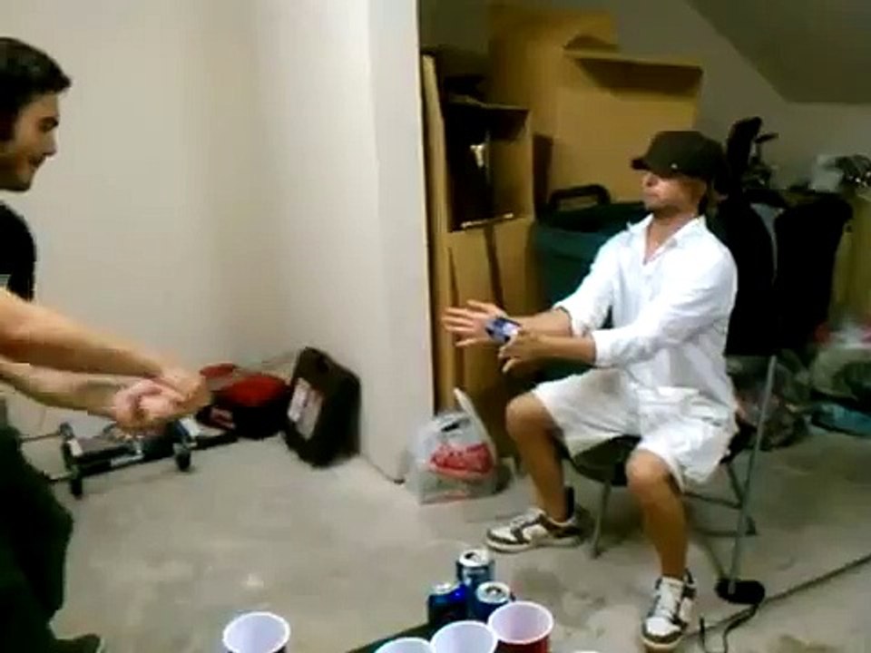 Pijany "samuraj" to nie mogło skończyć się dobrze.