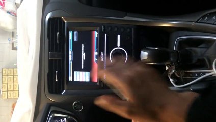 2015 Ford Mondeo navigation interface