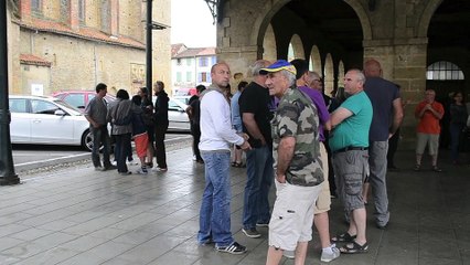 Trie : Manifestation contre l'usine