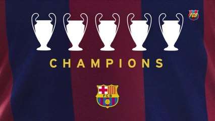 1992 I 2006 I 2009 I 2011 I 2015 - FC Barcelona UEFA Champions League winners