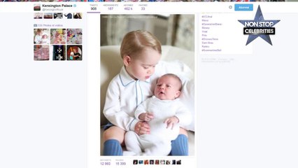 Royal Baby : Les photos de Charlotte dévoilées sur les réseaux sociaux !