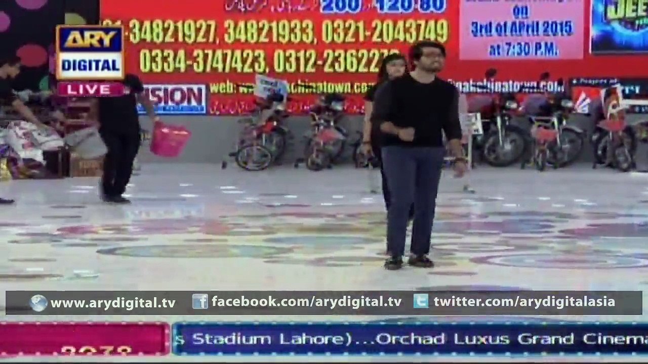 The guest from Lahore wins 120 square plot - Jeeto Pakistan 5th June 2015