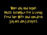 Fiddler On The roof (Tradition) Lyrics