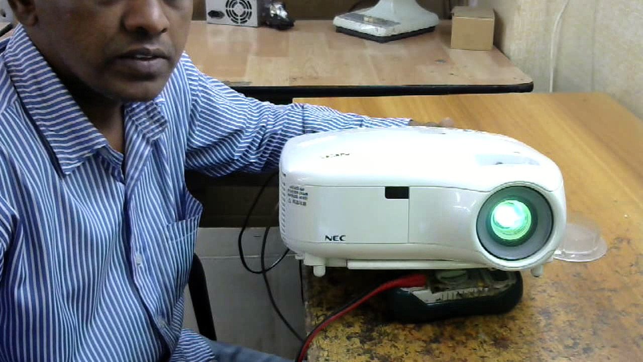 nec lt280 projector problem is red colour missing on display and sollution