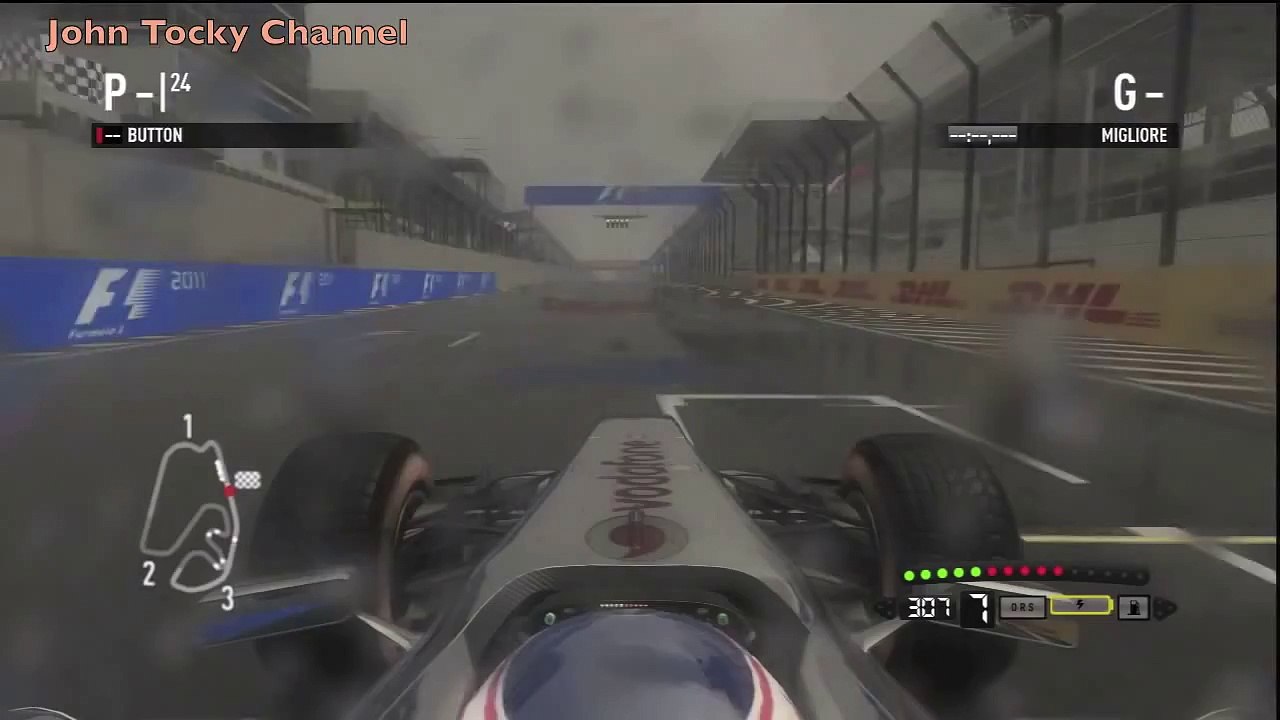 F1 2011™ - Brasil _ Jenson Button Onboard Wet Lap - 1_17.137