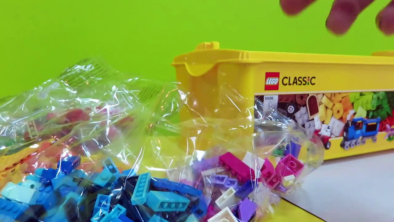 Lego Classic 2015 Unboxing 10696 Medium Creative Brick Box 484 pieces Ideas Included