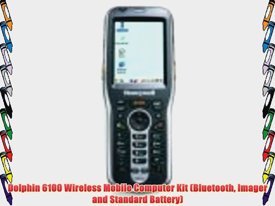Dolphin 6100 Wireless Mobile Computer Kit (Bluetooth Imager and Standard Battery)