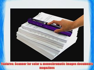 VuPoint Magic Wand Hand Scanner - Purple (PDS-ST415PU-VP)