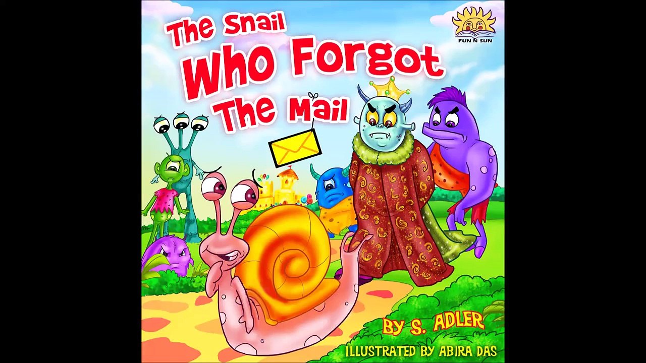 The snail who forgot the mail - Children book