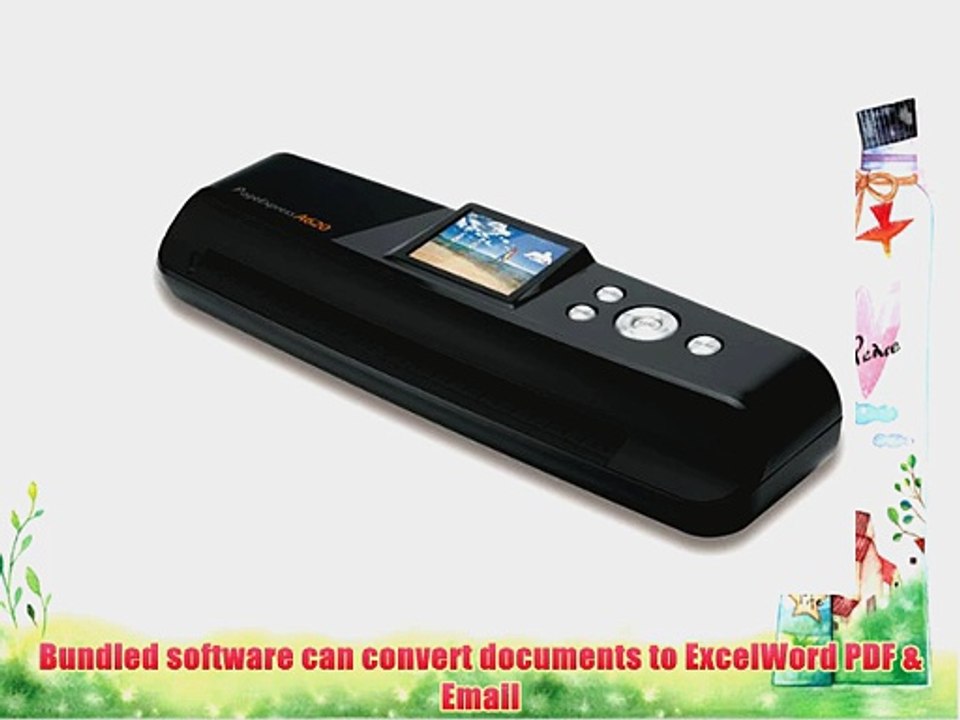 Mustek ScanExpress S324 Standalone Photo and Document Scanner with Built-In 2.4-Inch LCD